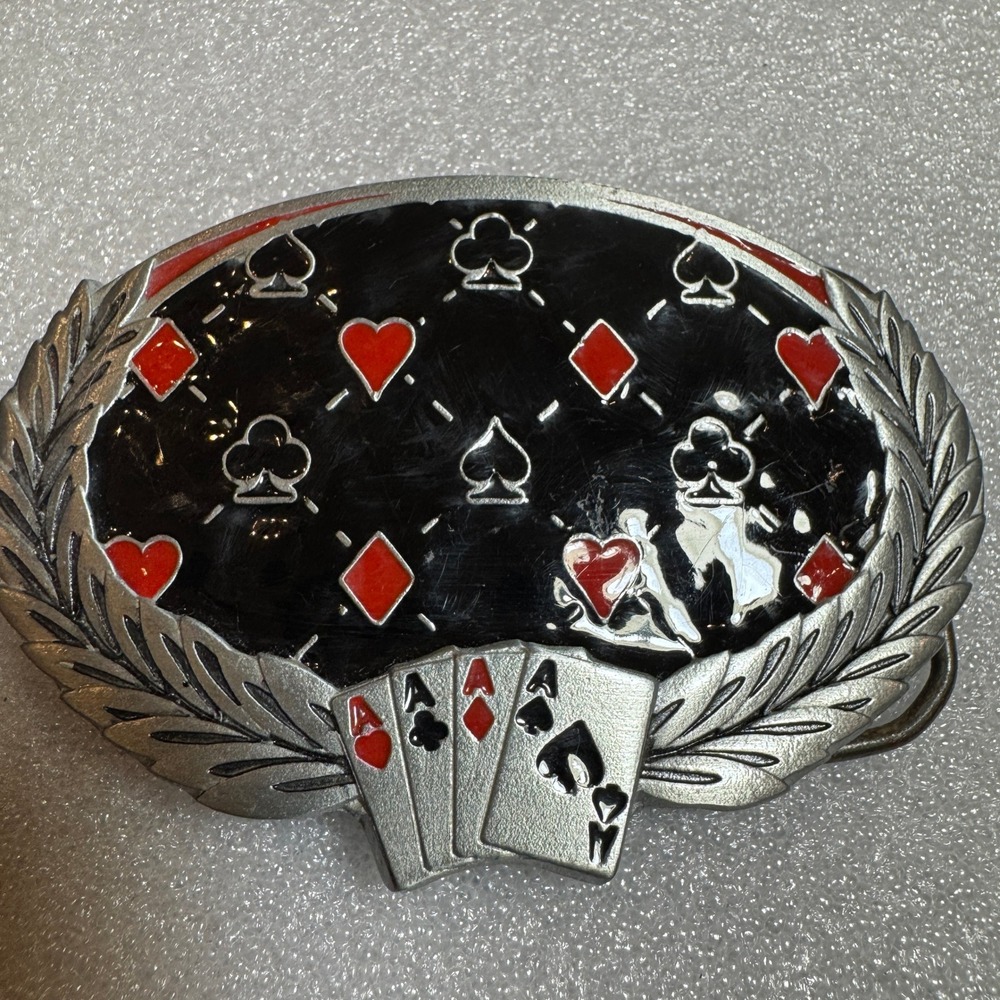 Great American Products 2008 Playing‎ Cards Poker Ace Belt Buckle